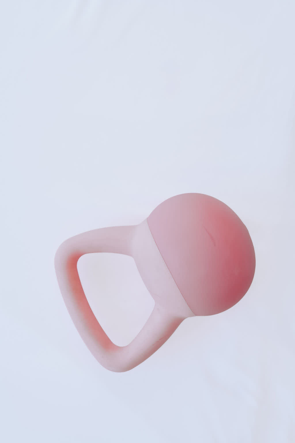 Pink kettlebell detail