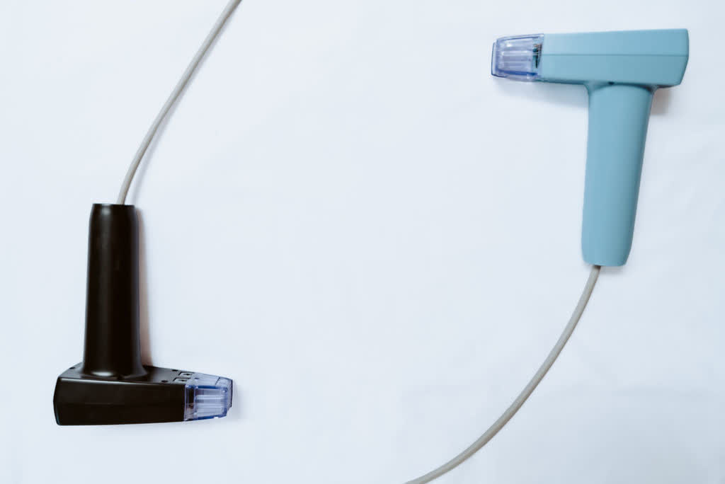 Morpheus8 and Morpheus8 Body handpieces side by side